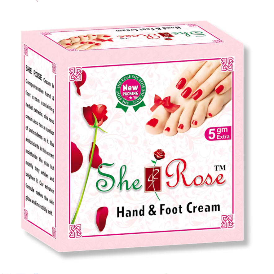 SheRose Hand & Foot Cream