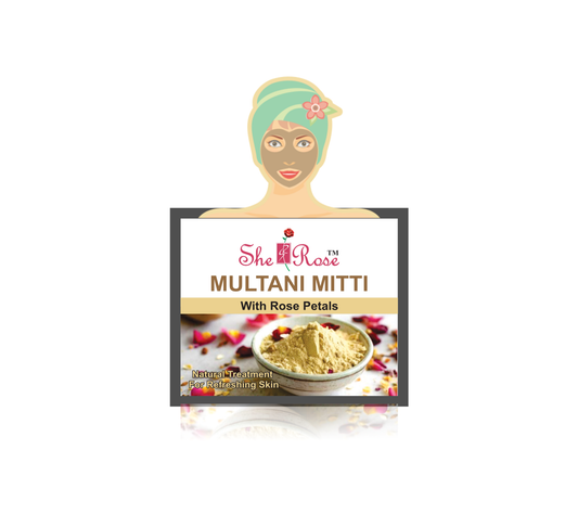She Rose Natural Multani Mitti