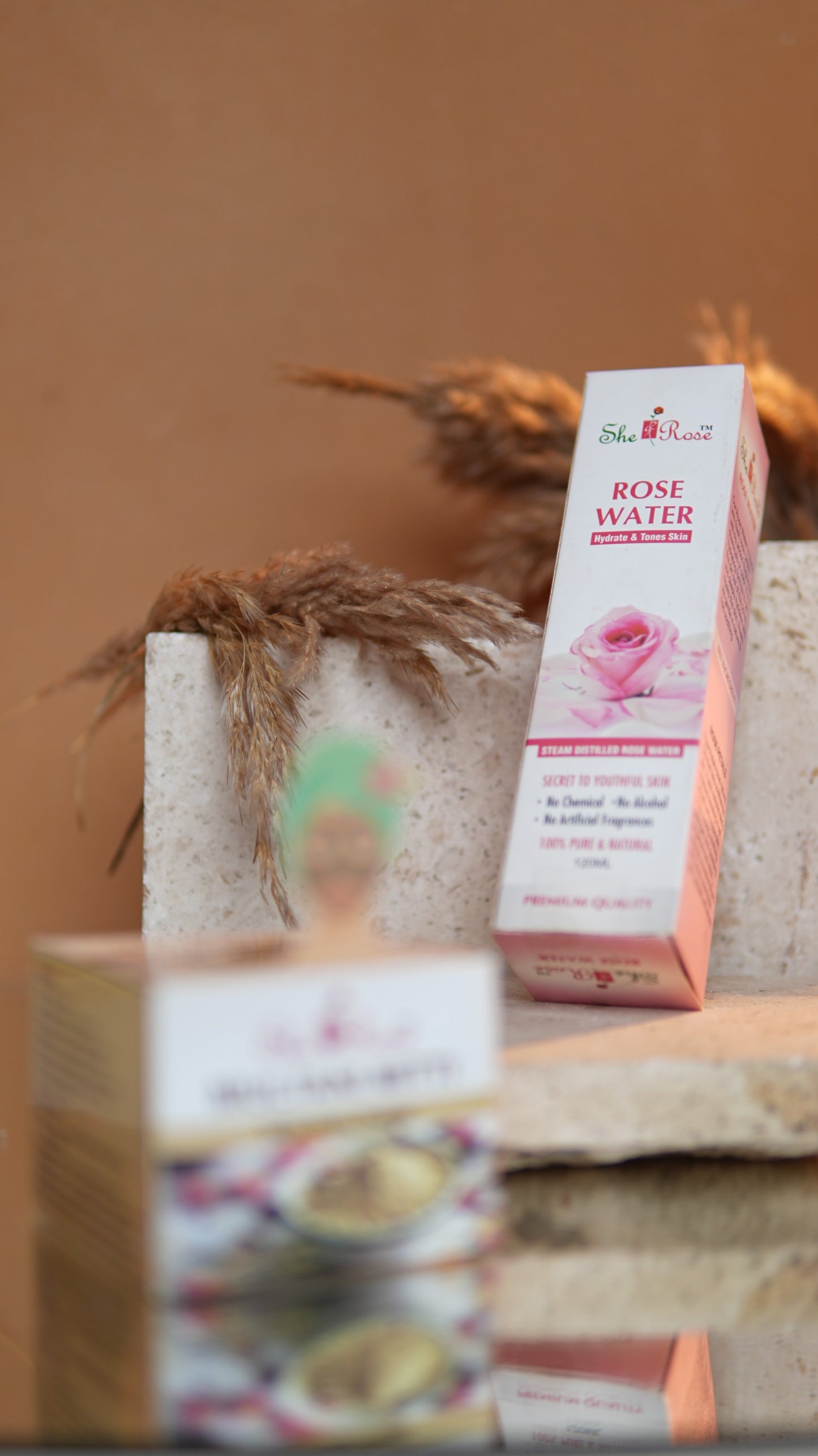 SHE ROSE Glow Duo – Rose Water & Multani Mitti Combo